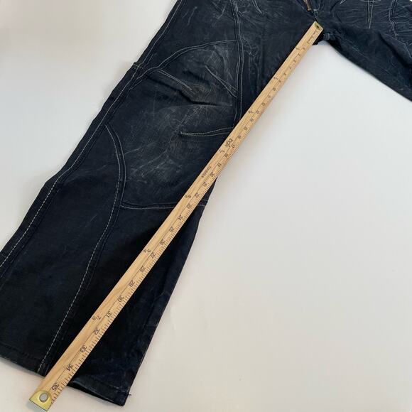 NWT Cipo & Baxx Men's Size 40x34 Zipp Jeans Dark Wash - Picture 7 of 7